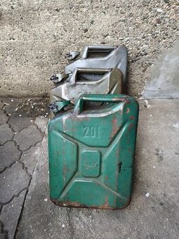 20l kanystr plechový - 1