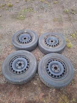 Zimní Kola 5x112 r15 s pneu 195/65r15