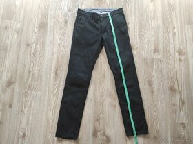 Kalhoty černé na kluka 15-17 let štíhlá postava