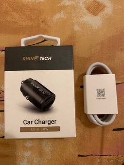 Nabíječka do auta 30W USB-C/USB-A (mini)