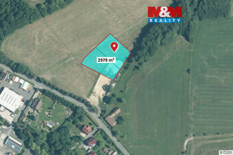 Prodej komerčního pozemku, 2979 m², Kateřinice