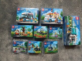 9x LEGO City - 60253 60326 60384 60386 60390 60394