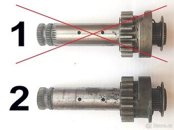 Startovací segment ČZ 125/150 C