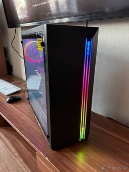 Herní PC RGB-i5 6500 3,20Ghz/RAM 16GB DDR4/RX 580 8GB/SSD