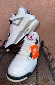 Nike jordan 4 retro white cement 2025