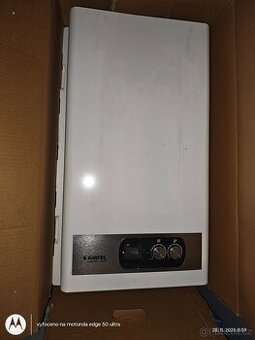 Nový plynový kombinovaný turbokotel