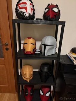 Marvel/Star Wars Helmy - 3D Tisk PLA (Životní Velikost)