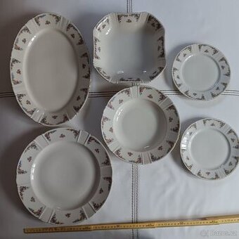 Porcelán selské baroko 20-30 léta 20 stol