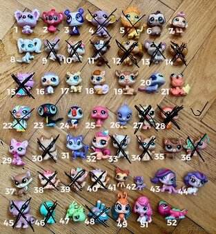 Prodej sběratelských figurek LPS – 50 Kč/kus