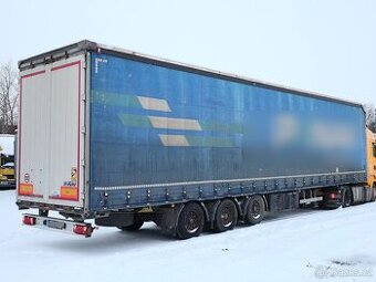 Panav NV036M, LOW DECK, 33 PALET, TŘÍSTRANNÁ SRHNOVACÍ PLACH