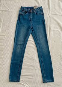 Dívčí skinny jeans, džíny 9-10 let