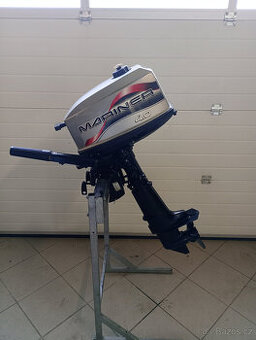 lodní motor Mariner-Mercury 4(5) 2t krátká noha super stav