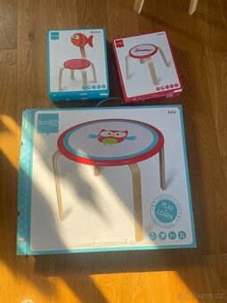 Dětský nábytek, Stůl a 2 židle