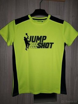 Sportovní triko neonové triko vel.134/140