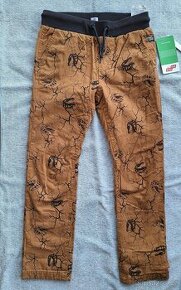 Dětské zateplené (termo) kalhoty - nové