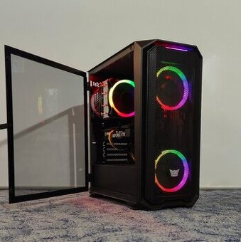 Herní PC | Ryzen 5 | RTX 3060 Ti OC | m.2 NVME 1 000GB