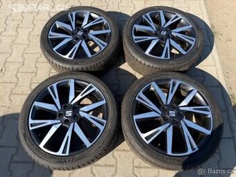 4x al kola 5x100 18 + pneu letní 215/45 R18