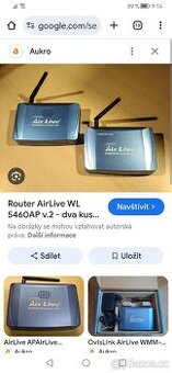 Ovislink WL5460AP + TP LINK TDW8951NB