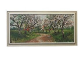 Obraz Zdeněk Götz Nad vsi