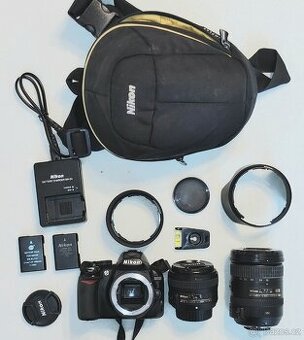 Nikon D3100 včetně příslušenství