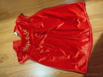 Dívčí vánoční šaty z Pepca vel 98