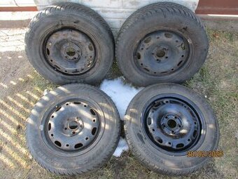 Rafky 5x100 R14 Pneu zimní 165/70 R14 v Lužni
