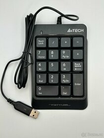 Numerická klávesnice A4tech FSTYLER FK13P, Černá (Pouze rozb