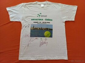 Triko Davis Cup 2009 - Berdych, Štěpánek, Hájek, Dlouhý