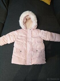Zimní bunda pro holčičku velikost 74 Sinsay