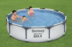 Bestway Bazén Steel Pro Max 3,66 x 0,76 m s kartušovou filtr