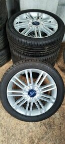 Prodám ALU sadu FORD 205/50/17 letní zánovní pneu
