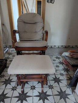 Relaxační křeslo s taburetem Catini TREVISO