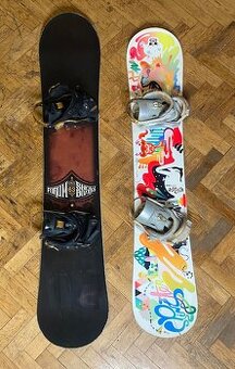 Snowboard pánský Forum Raider + dámský Forum Spinster