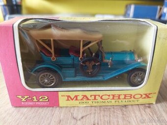 Matchbox yesteryear THOMAS FLYABOUT RARE PŘEVRÁCENÝ NÁPIS