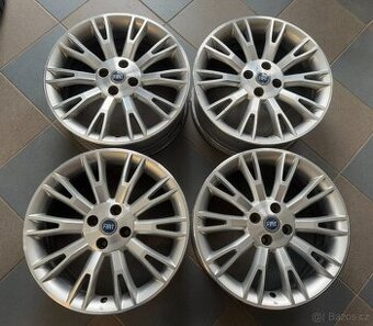 originální alu kola Fiat 17", rozteč šroubů 4x100