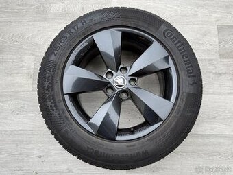 R17 ORIG.ZIMNÍ ALU KOLA ŠKODA KODIAQ 215/65/17