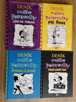 Deník malého poseroutky - pevná vazba - top stav