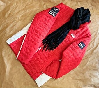 HELLY HANSEN PÁNSKÁ BUNDA WORLD OF SAILING JACKET ALERT RED