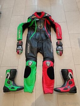 Mv Agusta F4 RR-Pánská(Dámská) kožená moto kombinéza