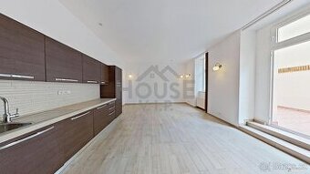 Jedinečný  byt 4+kk, 129m2/B/T - Praha - Smíchov