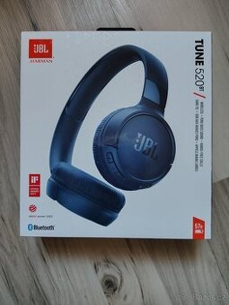 JBL Tune 520BT modrá sluchátka