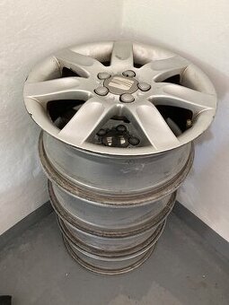 ALU kola / 5x100 R15 ET43 / originál Seat / Ronal