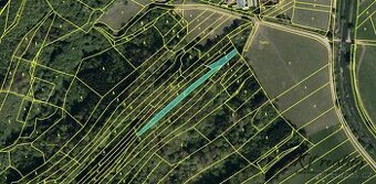 Prodej pozemek, les, CP 1663 m2, obec Bohuslavice nad Vláří