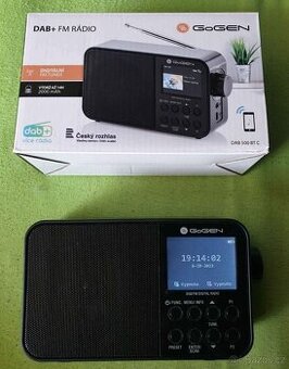Rádio GoGen Dab ( bluetooth reproduktor )