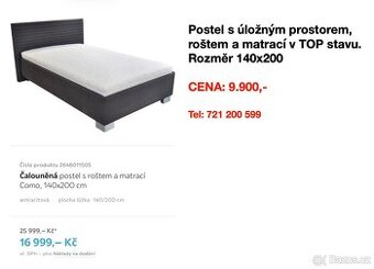 Postel 140x200