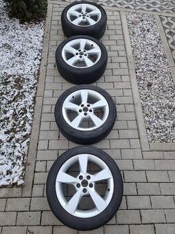 Prodám ALU disky DIONE s letní pneu 215/45 R16" 86 H