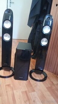 Subwoofer - 2x sloupový reproduktor