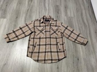 košilová bunda/kabát vel. XXS (oversized), nositelný při M