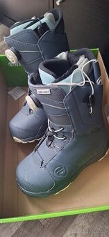 Snowboardove boty Flow lunar hybrid boa coiler gunmetal 5(38