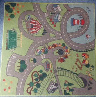 Prodám hrací koberec pro malé děti. IKA 133x133